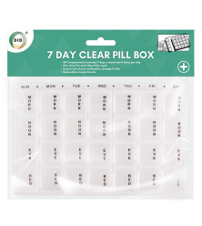7 Day Clear Pill Box