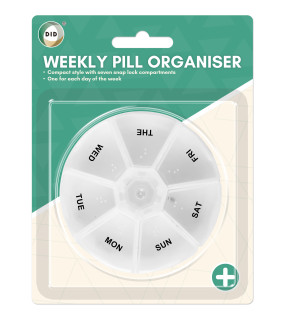 Weekly Pill Organiser Weekly Pill Organiser