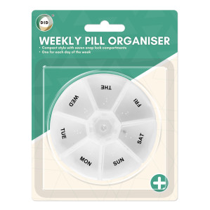 Weekly Pill Organiser Weekly Pill Organiser