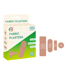 100pc Assorted Fabric Plasters