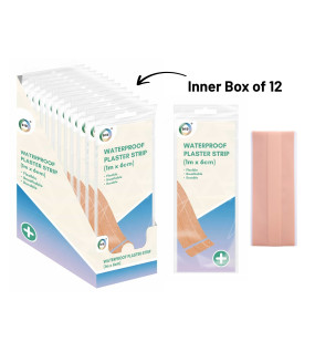 1m x 6cm Waterproof Plaster Strip 1m x 6cm Waterproof Plaster Strip