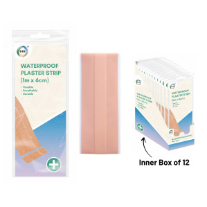 1m x 6cm Waterproof Plaster Strip