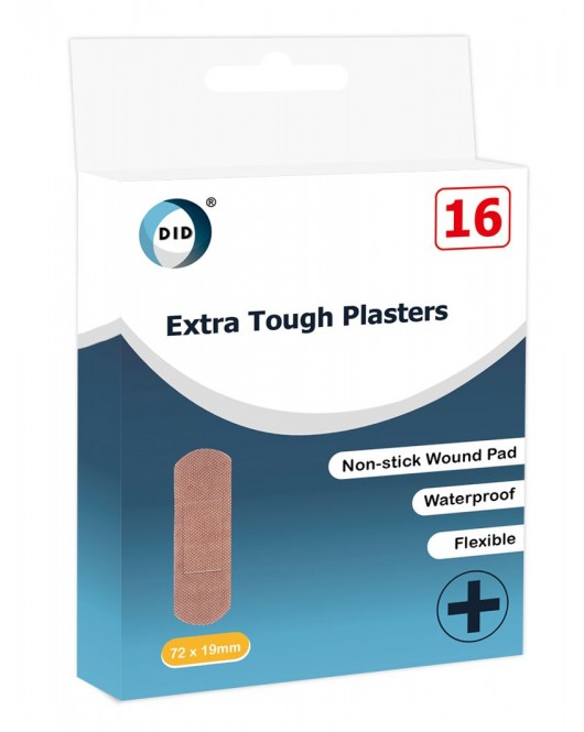 16pc Extra Tough Plasters