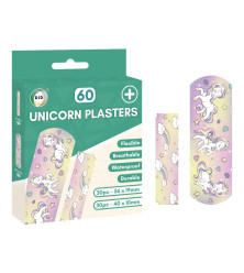60Pk Unicorn Plasters