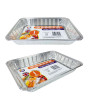 1pc Large Rectangular Foil Dish (Approx 457mm x 337mm x 65mm) 1pc Large Rectangular Foil Dish (Approx 457mm x 337mm x 65mm)