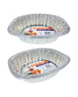 2pc Oval Foil Baker (Approx 353mm x 278mm x 87mm) 2pc Oval Foil Baker (Approx 353mm x 278mm x 87mm)