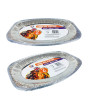 2pc Large Foil Platters (Approx 423mm x 280mm x 24mm) 2pc Large Foil Platters (Approx 423mm x 280mm x 24mm)