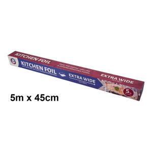 5m x 45cm Kitchen Foil 5m x 45cm Kitchen Foil