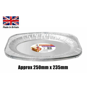 3pc Medium Foil Platters (Approx 350mm x 235mm) 3pc Medium Foil Platters (Approx 350mm x 235mm)