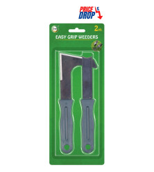 2pc Easy Grip Weeders