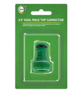 3/4" Dual Male Tap Connector 3/4" Dual Male Tap Connector