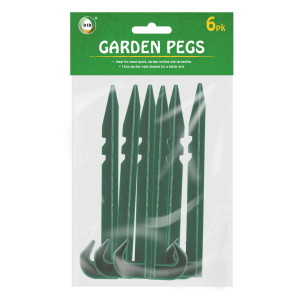 6pc Garden Pegs