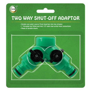 Two Way Shut-Off Adaptor Two Way Shut-Off Adaptor