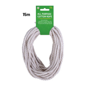 15m All Purpose Cotton Rope 15m All Purpose Cotton Rope