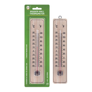 Wooden Wall Thermometer Wooden Wall Thermometer