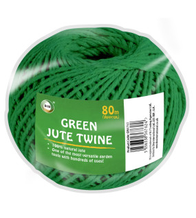 80m Green Jute Twine 80m Green Jute Twine