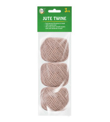 3Pk Jute Twine (3 x 40M)