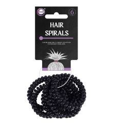 6Pk Hair Spirals 