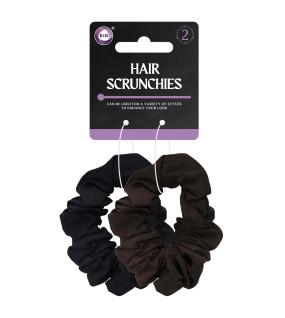 2Pk Hair Scrunchies  2Pk Hair Scrunchies