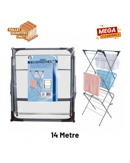 Deluxe 3 Tier Clothes Airer-14M