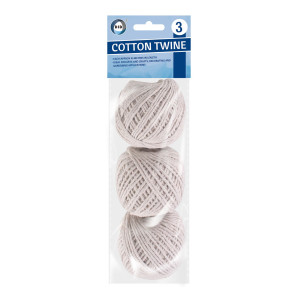 3pc Cotton Twine (3 x 45M) 3pc Cotton Twine (3 x 45M)