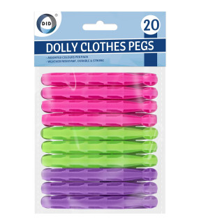 20pc Dolly Clothes Pegs 20pc Dolly Clothes Pegs