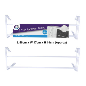 3 Pack 2 Tier Radiator Airers 3 Pack 2 Tier Radiator Airers