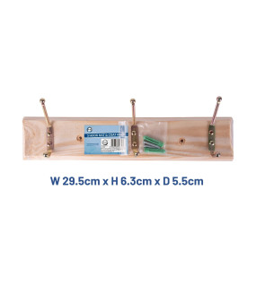 3 Hook Hat & Coat Rack 3 Hook Hat & Coat Rack