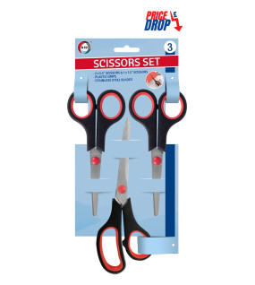 3pc Scissors Set 3pc Scissors Set