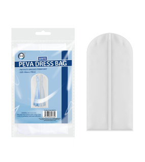 60cm x 140cm Peva White Dress Bag 60cm x 140cm Peva White Dress Bag