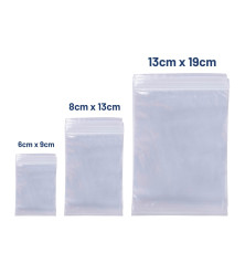 60Pk Resealable Bags