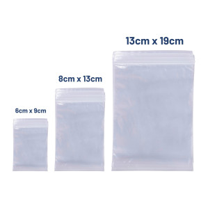 60Pk Resealable Bags 60Pk Resealable Bags