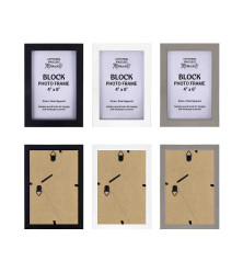 4" x 6" Block Photo Frame