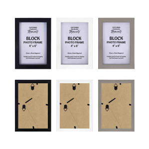 4" x 6" Block Photo Frame