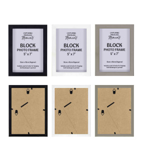 5" x 7" Block Photo Frame