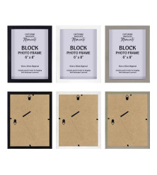 6" x 8" Block Photo Frame
