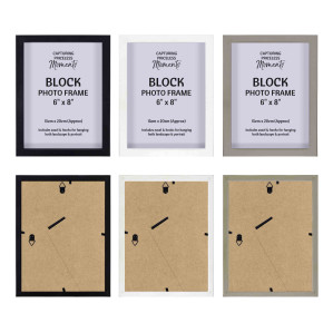 6" x 8" Block Photo Frame