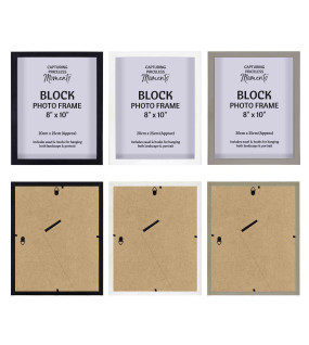 8" x 10" Block Photo Frame