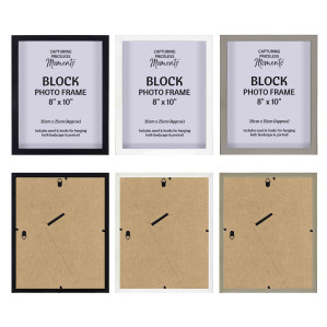 8" x 10" Block Photo Frame