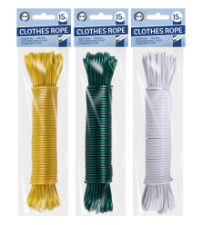 15m Steel Core Clothesline