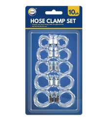 10pc Hose Clamp Set