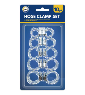 10pc Hose Clamp Set 10pc Hose Clamp Set