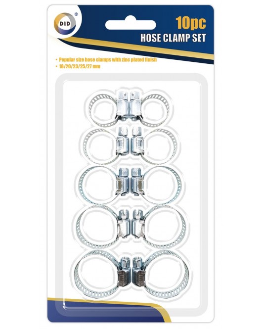 10pc Hose Clamp Set