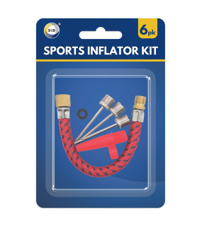 6pc Sports Inflator Kit 6pc Sports Inflator Kit