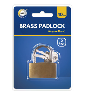 40mm Brass Padlock 40mm Brass Padlock