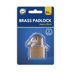 20mm Brass Padlock 20mm Brass Padlock