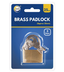 25mm Brass Padlock