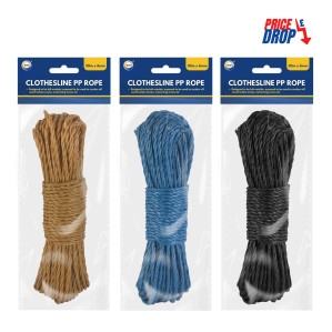 30m x 6mm Clothesline Pp Rope