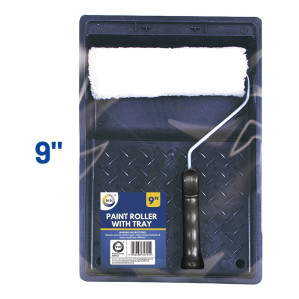 9" Paint Roller with Tray 9" Paint Roller with Tray