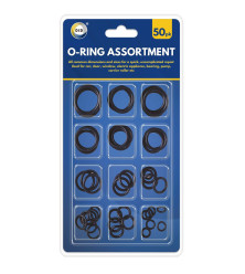 50pc O-Ring Assortment